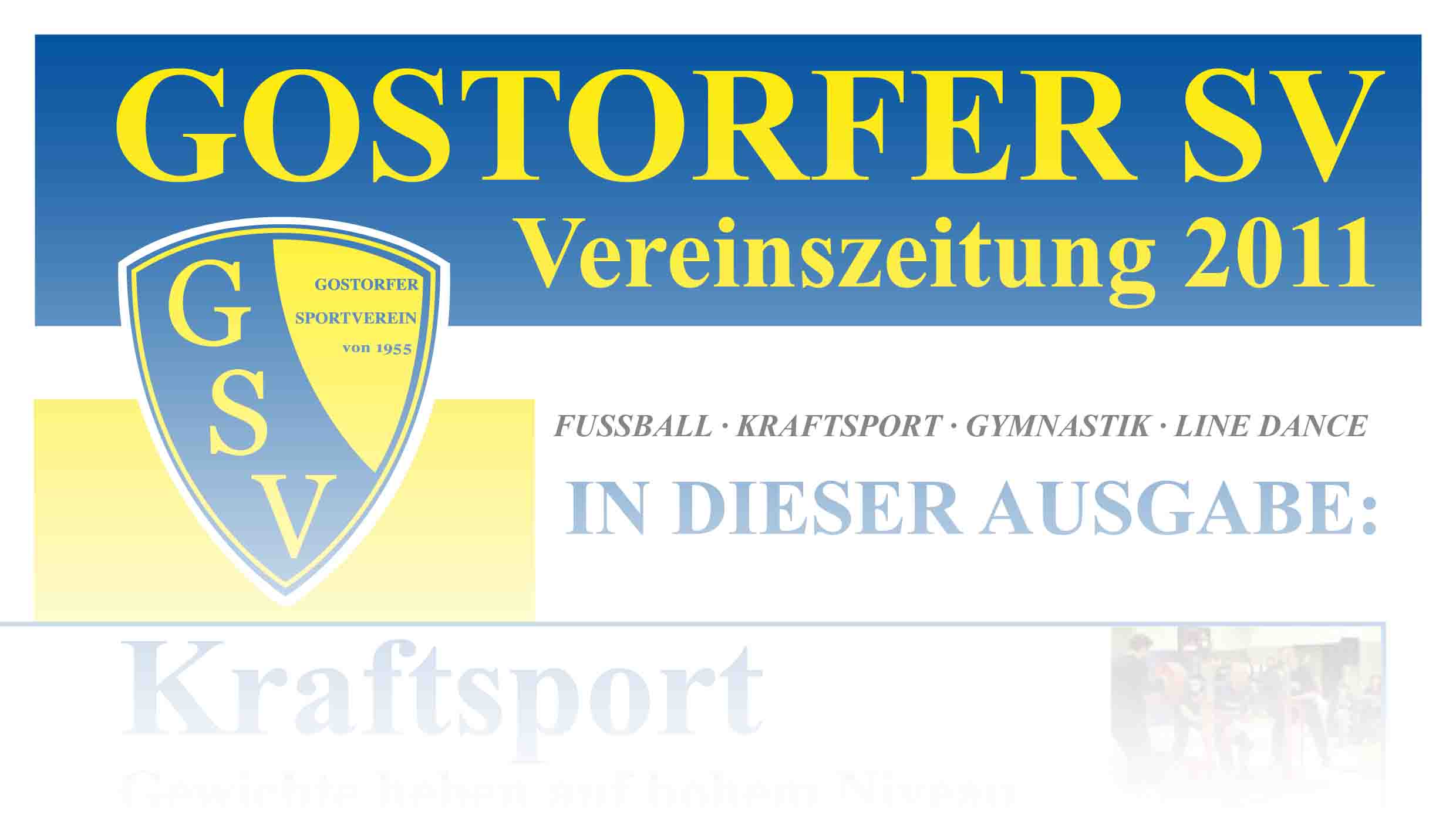 You are currently viewing Vereinszeitung 2011