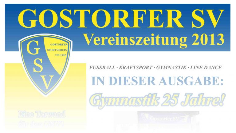 Read more about the article Vereinszeitung 2013